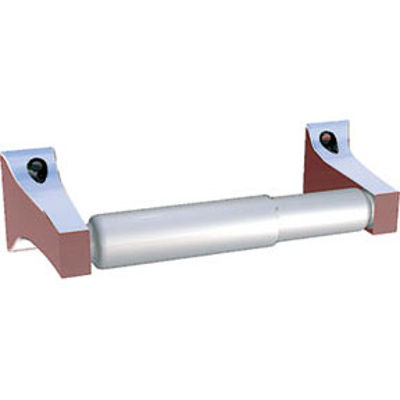 TOILET ROLL ROLLER WHITE PLASTIC