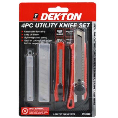 2PC KNIFE + 6PC BLADES, DT60127
