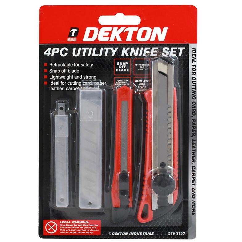 2PC KNIFE + 6PC BLADES, DT60127