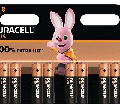 DURACELL PLUS POWER AA BATTERY (8 IN PACK) MN1500B8PLUS