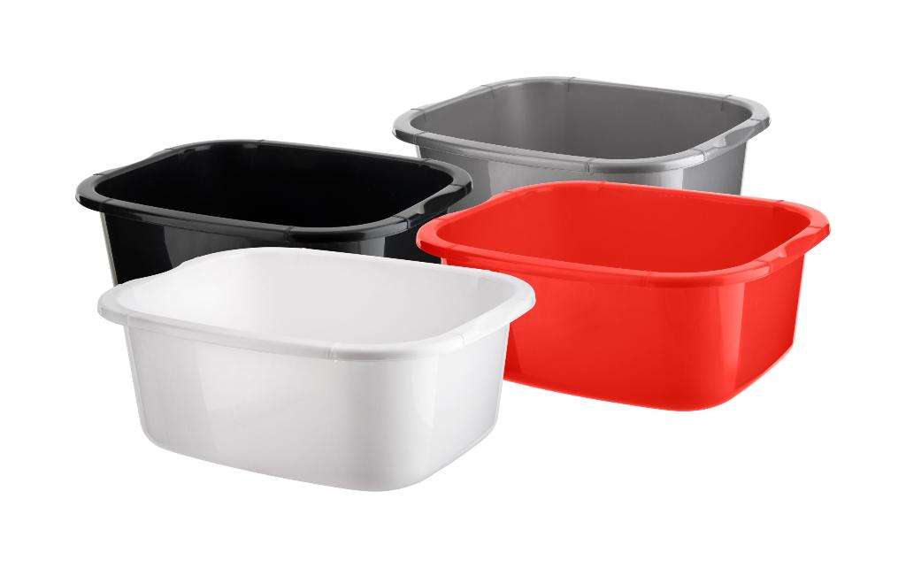 BETTINA 11 Ltr Rectangular Washing Up Bowl ( 4 colours)