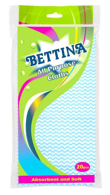 BETTINA 20 pc All Purpose Cloths (Absorbent & Soft)