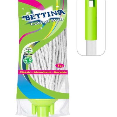 BETTINA String Cotton Mop with White Handle