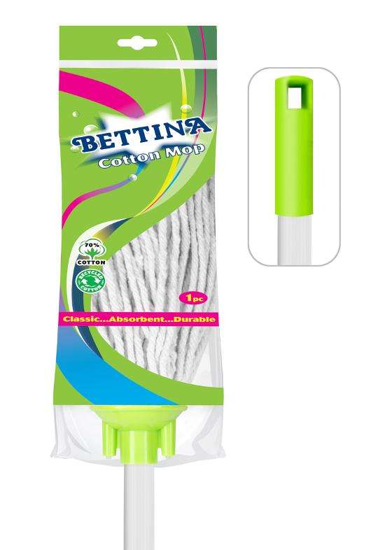 BETTINA String Cotton Mop with White Handle