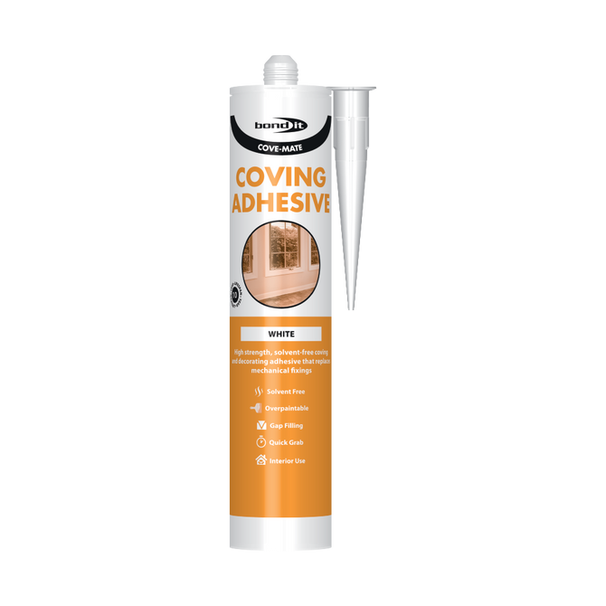 Cove-Mate Coving Adhesive - Solvent-Free Gap-Filling Adhesive
