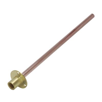 15mm x 1/2" WALL PLATE & 350mm TUBE