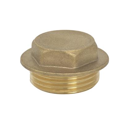 3/8" BRASS FLANGE PLUG