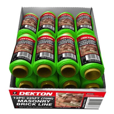 MASONARY BRICK LINE 225FT (70M) HI VIS G, DT45325