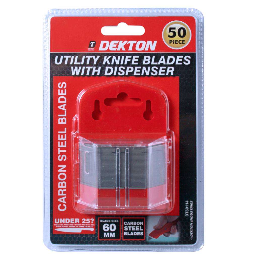 50PC CARBON STEEL BLADES, DT60114