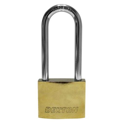 DEKTON 50MM LONG SHACKLE TITANIUM PLATED IRON