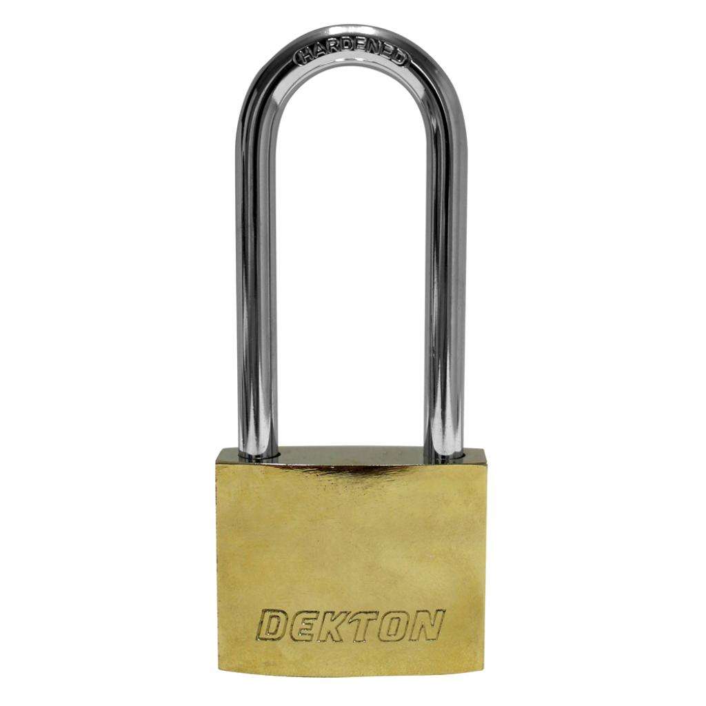 DEKTON 50MM LONG SHACKLE TITANIUM PLATED IRON