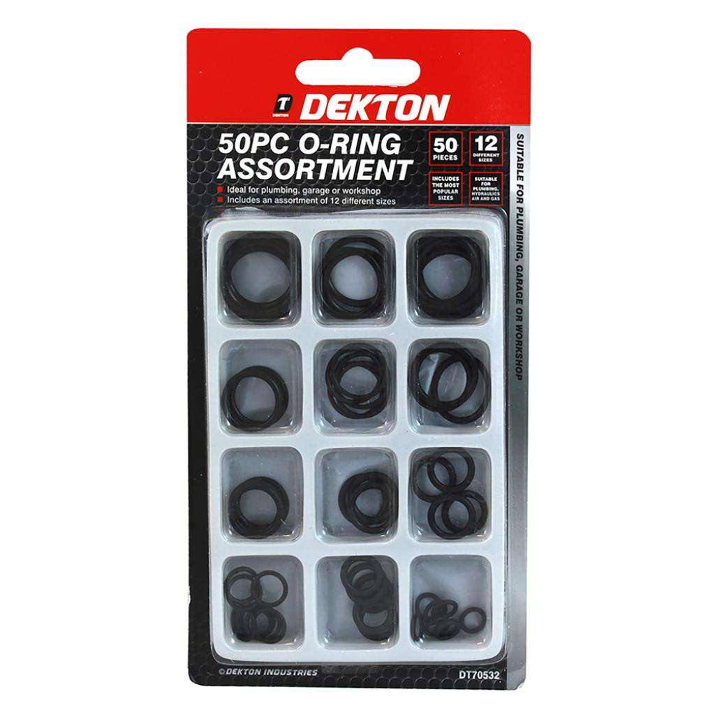 ASSORMENT WHITE CASE 50PC O-RING, DT70532