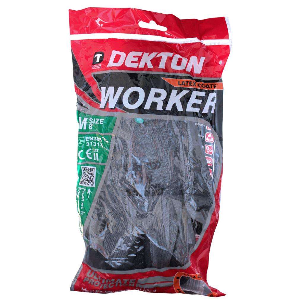 DEKTON WORKER GLOVES SIZE 8/M