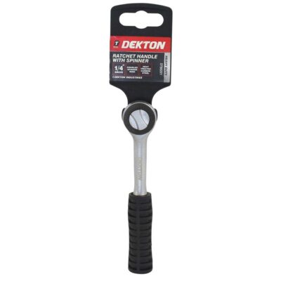 DEKTON RATCHET WITH SPINNER 1/4'', DT85221