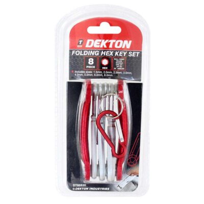DEKTON FOLDING HEX KEY SET, DT85520