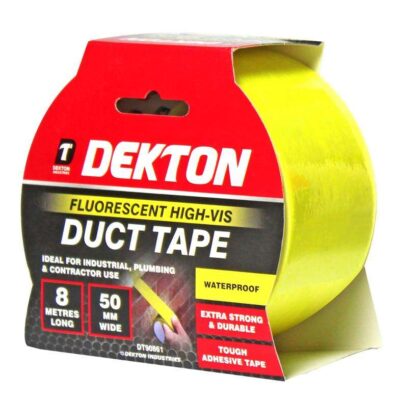 DEKTON FLUORESCENT YELLOW 50 MM X 8M HIGH VIS, DT90861