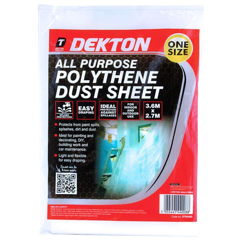 DEKTON 3.6M X 2.7M ALPURP POLYDUST SHEET, DT95482
