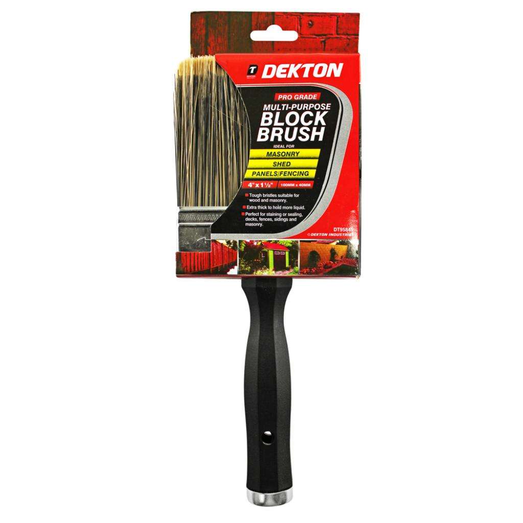 PRO GRADE MULTI-PURPOSE BLOCK BRUSH, DT95845