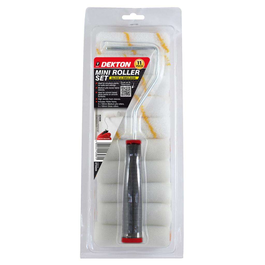 DEKTON 11PC MINI ROLLER SET