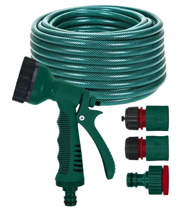 Dekton 30m Reinforced Hose & Spray Gun Set, DTG6049