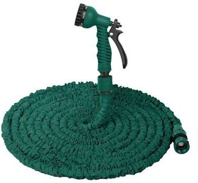 Dekton Expandable Hose with 7 Function Spray  Nozzle, DTG6055, Expands to 3 x its length to 22.5m