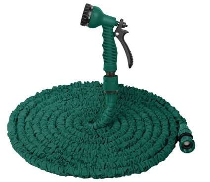 Dekton Expandable Hose with 7 Function Spray  Nozzle, DTG6055, Expands to 3 x its length to 22.5m