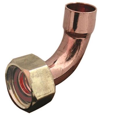 ENDFEED 22mm x 3/4" BENT TAP CONNECTOR