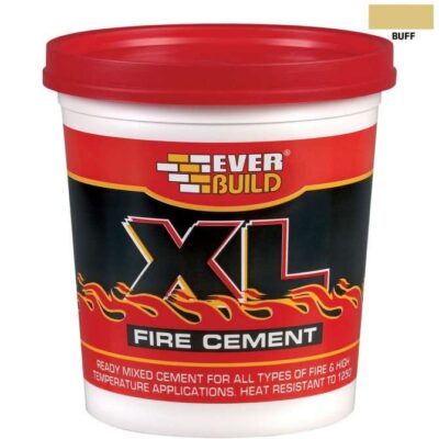 EVERBUILD 500G "XL" FIRE CEMENT, BUFF COLOUR