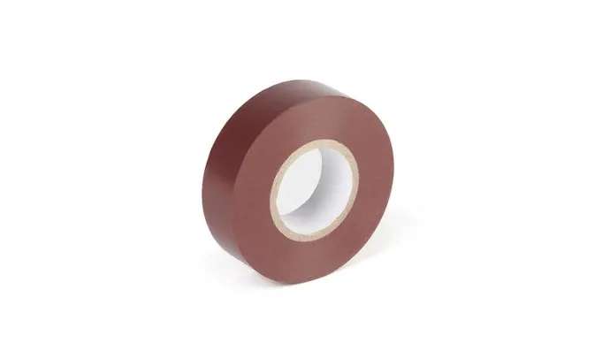 19mm x 20m Brown Insulating Tape