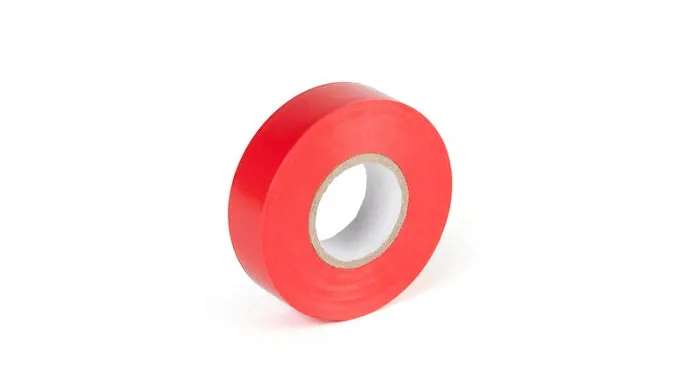 19mm x 20m Red Insulating Tape