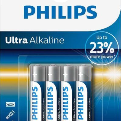 Philips Ultra Alkaline Battery AAA (4 in a pack)
