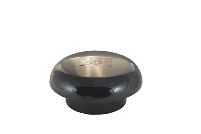 SOIL 110MM MUSHROOM VENT COWL BLACK