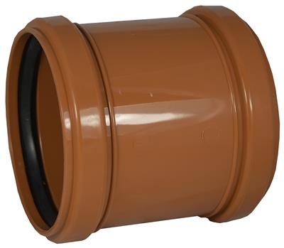 UNDERGROUND 110MM DOUBLE SOCKET COUPLER
