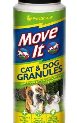 PESTSHIELD "MOVE IT" CAT & DOG SCATTER GRANULES