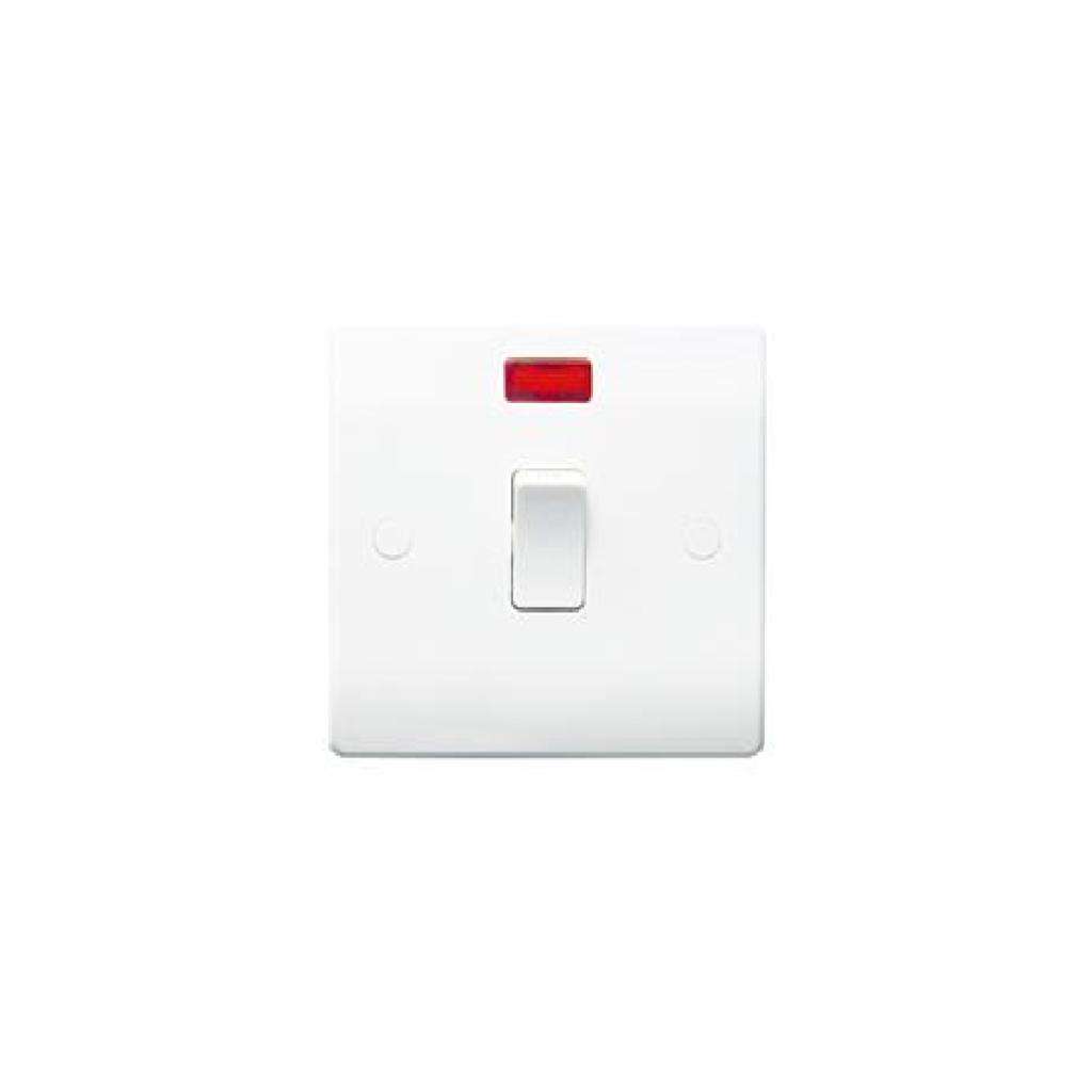 20A DP Switch c/w Neon