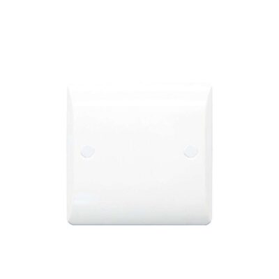Slimline White 1G Blank Plate
