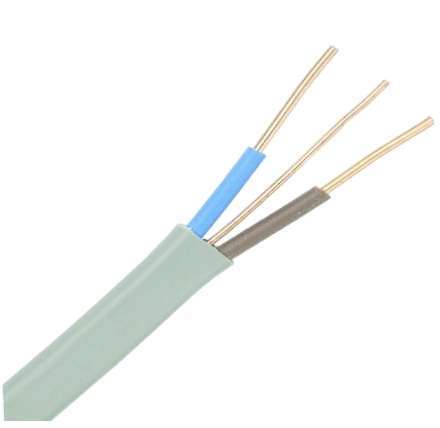 6242Y 1.0mm_ Grey Twin & Earth Cable, 14 Amps, 50m