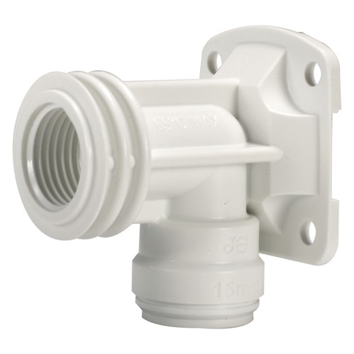 15PWB Speedfit 15mm X 1/2Bsp Back Plate Elbow