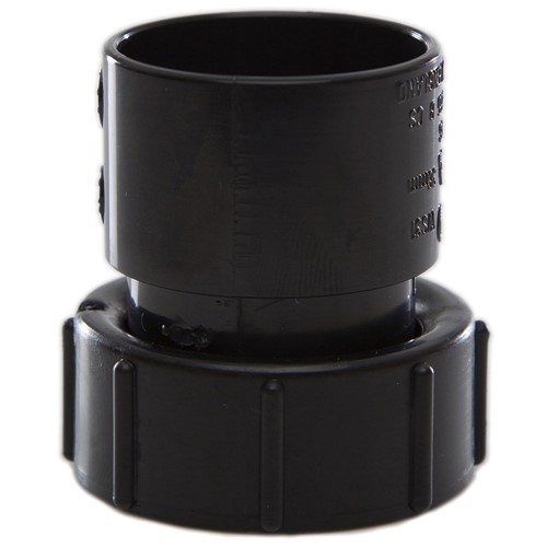 WS31B - 32mm Threaded Coupling Female Black