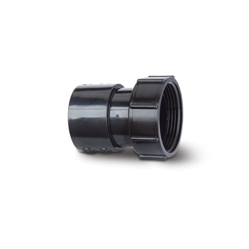 WS32B - 40mm Threaded Coupling Female Black