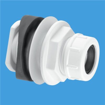 BOSSCONN-22MM  McAlpine Mechanical Soil & Rainwater Boss White