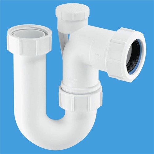 SC10V McAlpine 1.5" Swivel Silent P Trap
