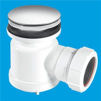 STW3-M McAlpine Mushroom Top Shower Trap S/S