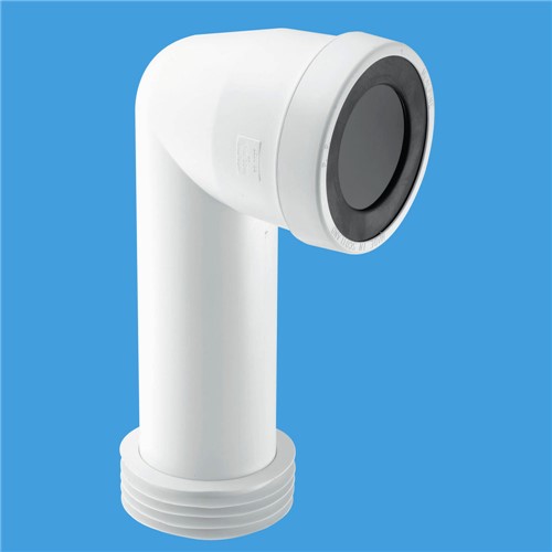 WC- CON8E McAlpine Extended 90deg Bent Pan Connector