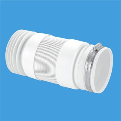 WC- F21R McAlpine Back To Wall Flexible Pan Connector