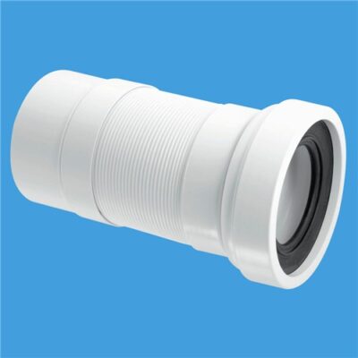 WC- F26P McAlpine Straight Flexible Pan Connector Plain Ended
