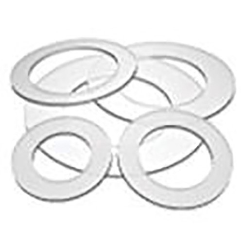 L01050P - Plastic Poly Washers - 1/2" - 100 pack