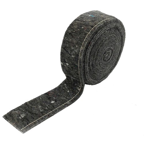 FS301 - Felt Slip-On Lagging for Pipes from 15-22mm - 50mm x 7.2m