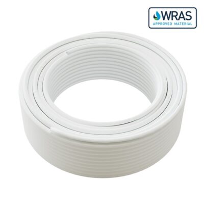 KP2522WHITE - KeyPlumb - 22mm x 25m PB Coil - White