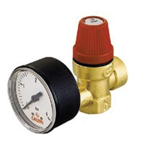 SVG12 - 1/2" Safety Valve - With Gauge